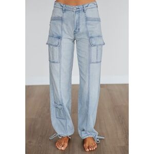 ALYX HIDDEN CARGO JEANS - LIGHT WASH Regular price